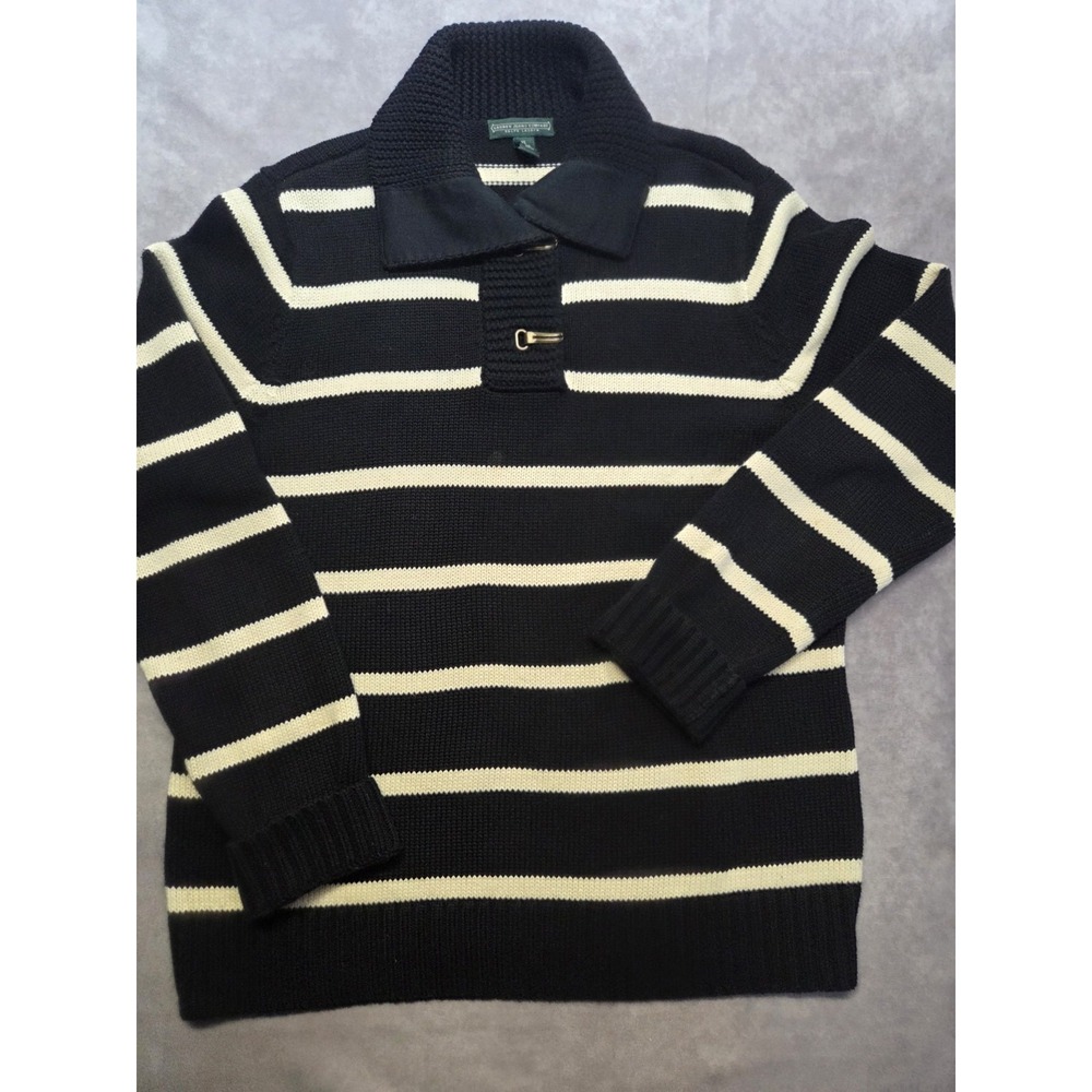Vintage 90's Women's Lauren By Ralph Lauren Cable Knit Sweater XL Preppy Classic